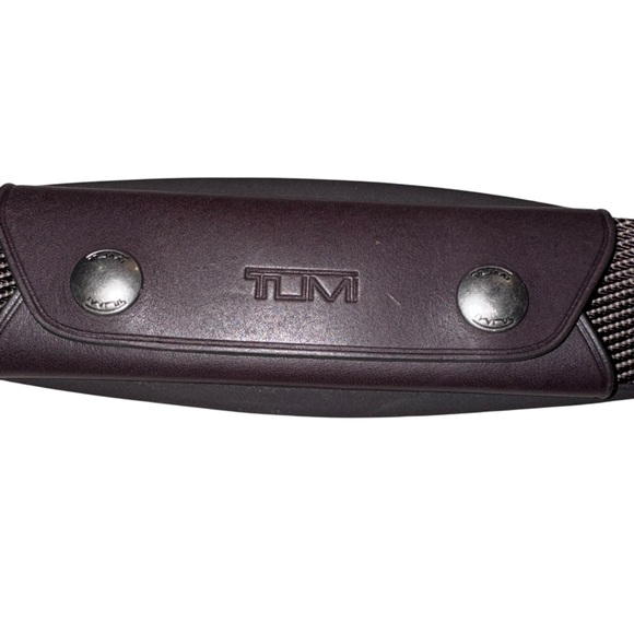 Tumi Blue Nylon Alpha Bravo McNair Slim Briefcase Bag - Picture 12 of 12